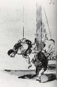 Francisco Goya Torture of a Man oil painting on canvas